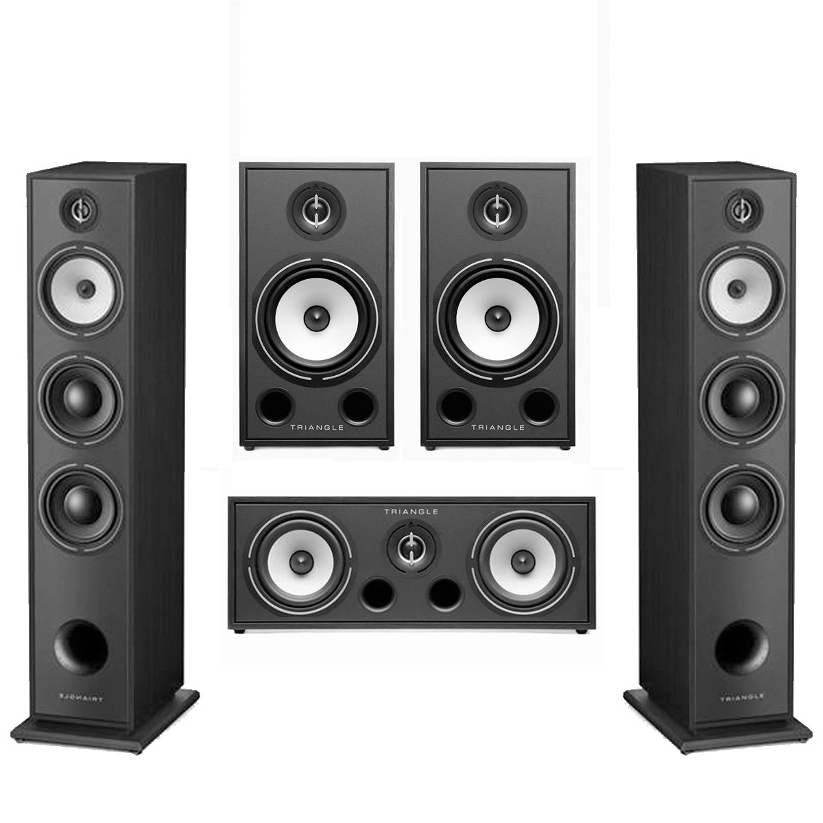 

Triangle Borea 5.0 Home Theater System, Black Ash