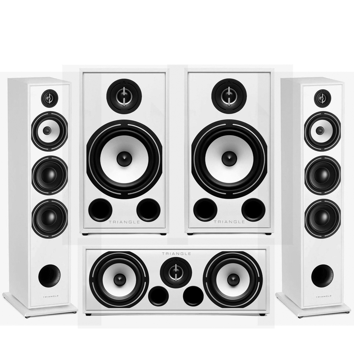 

Triangle Borea 5.0 Home Theater Pack, White