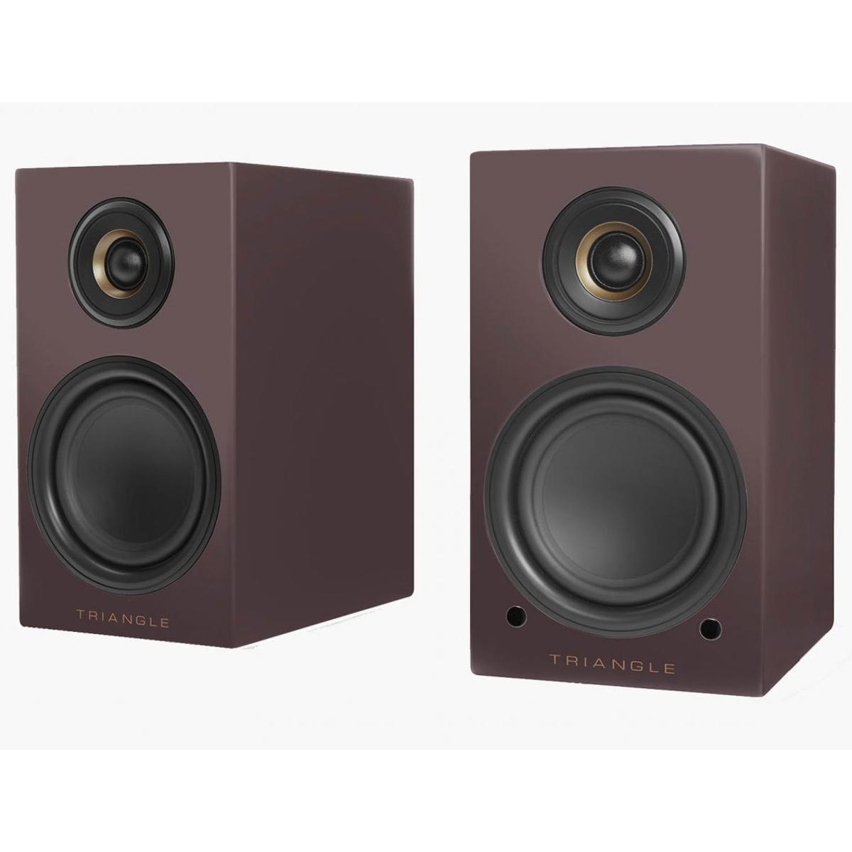 

Triangle LN01A 2-Way Wireless Bluetooth Bookshelf Speakers, Eggplant, Pair