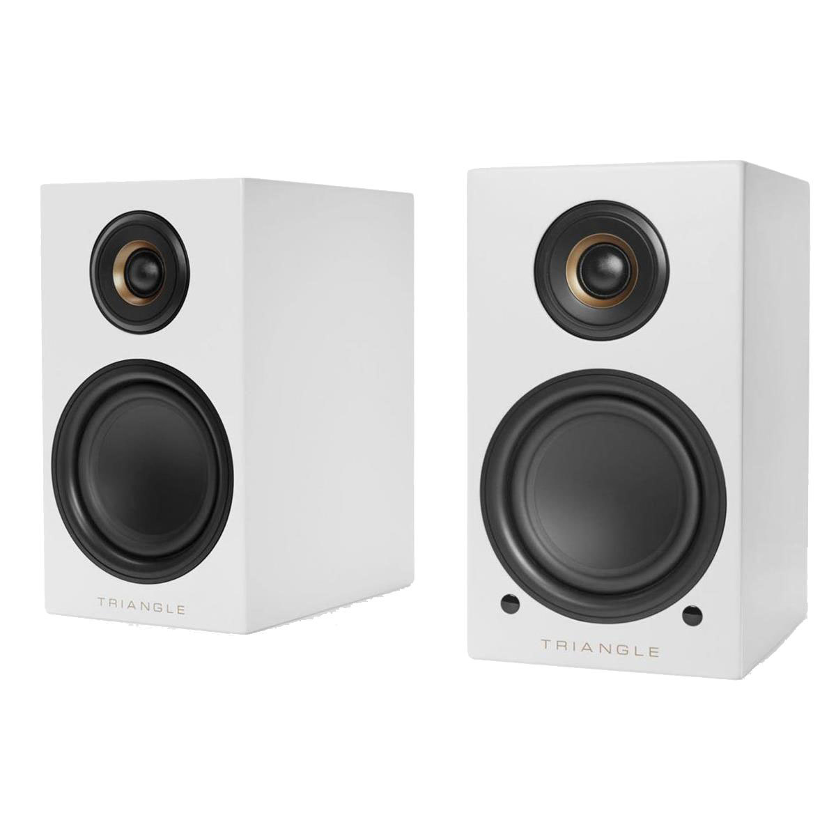 

Triangle Wireless Bluetooth Bookshelf Speakers - LN01A, White, Pair