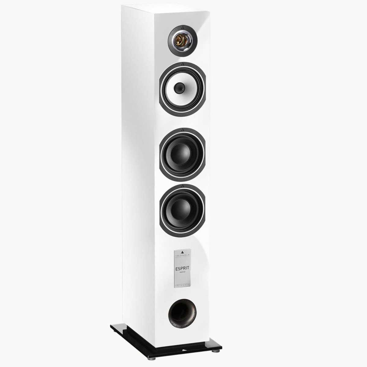 

Triangle Esprit Gaia Ez Floorstanding Speaker, White High Gloss