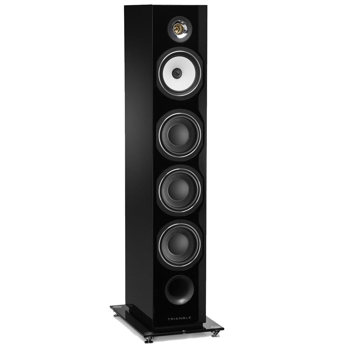 Photos - Speakers Triangle Esprit Australe Ez Floorstanding Speaker, Black High Gloss EZTEC6 