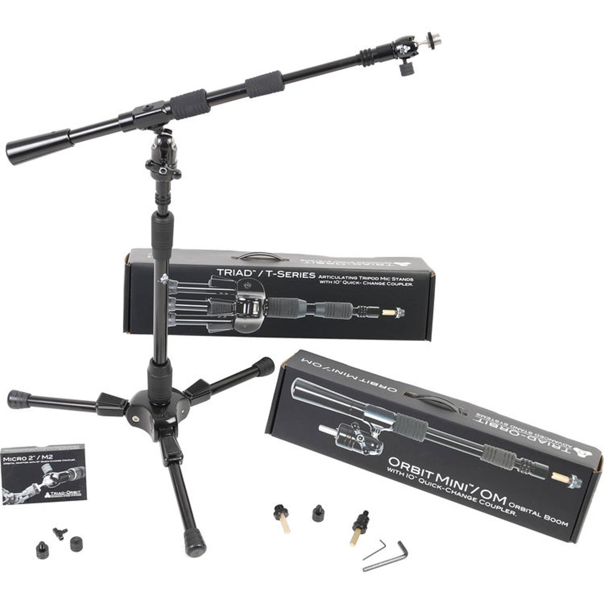 

Triad-Orbit T1/OM/M2 Short Tripod Stand System