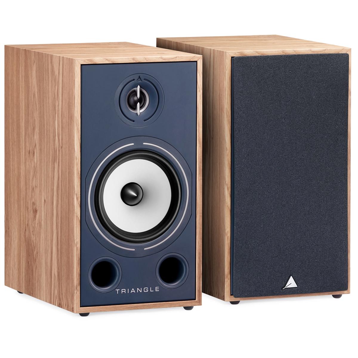 

Triangle Borea BR03 100W 2-Way USA Edition Bookshelf Speakers, Pair, Oak Blue