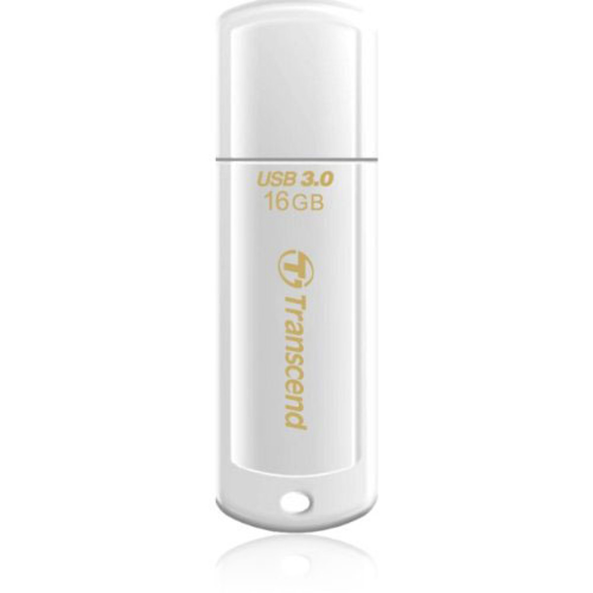 

Transcend 16GB JetFlash 730 USB 3.1 Classic Flash Drive, White