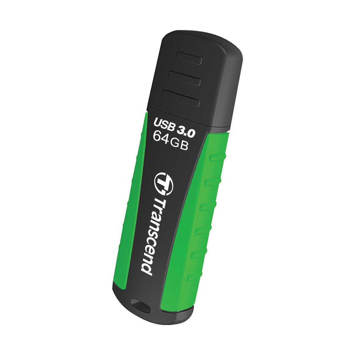 

Transcend 64GB JetFlash 810 USB 3.1 Shock-Resistant Flash Drive, Green