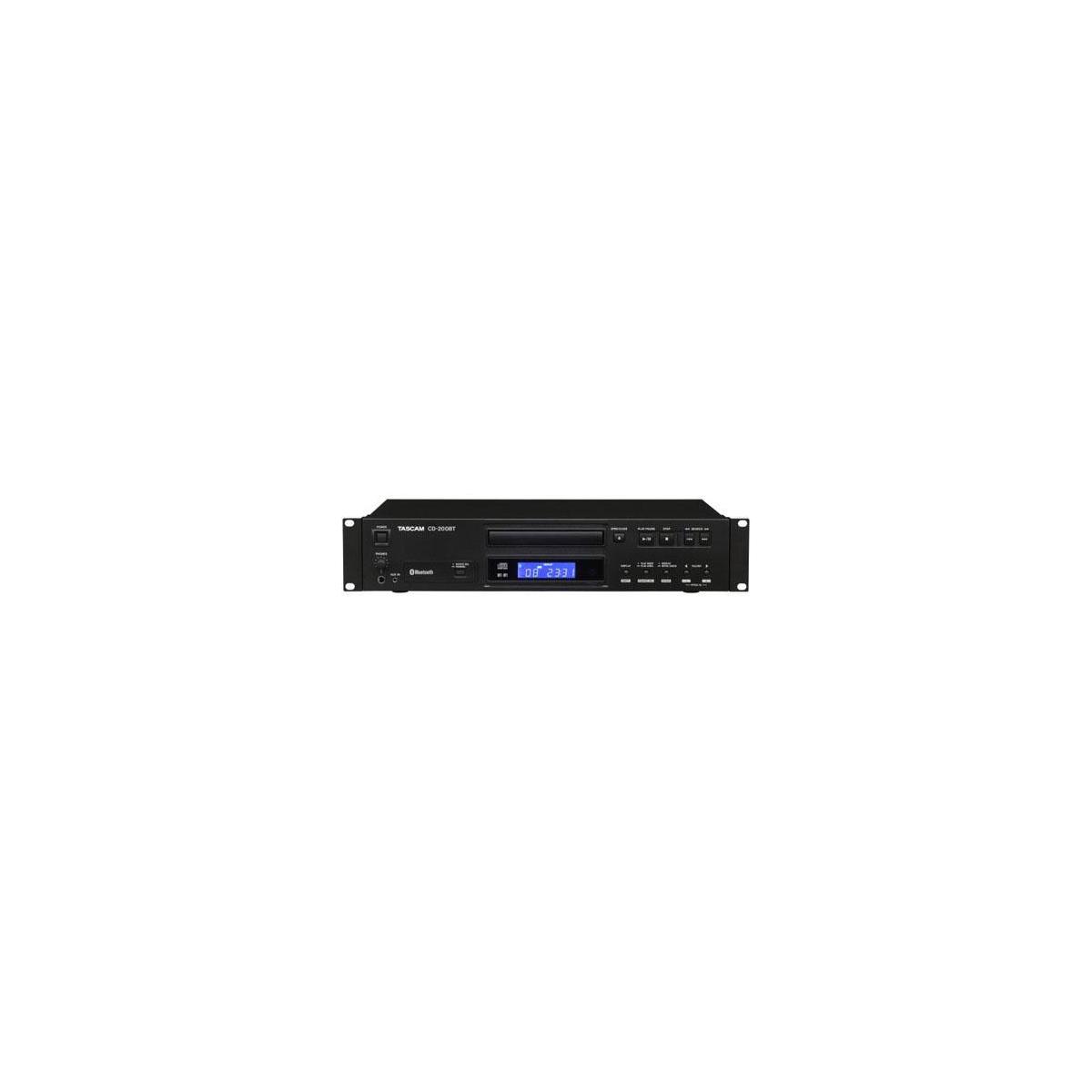 Image of Tascam CD-200BT Rackmount CD Player with Bluetooth Receiver