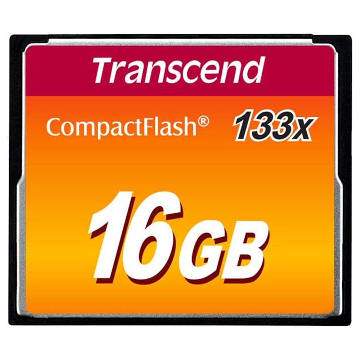 Image of Transcend 16GB UDMA 4 CF Memory Card