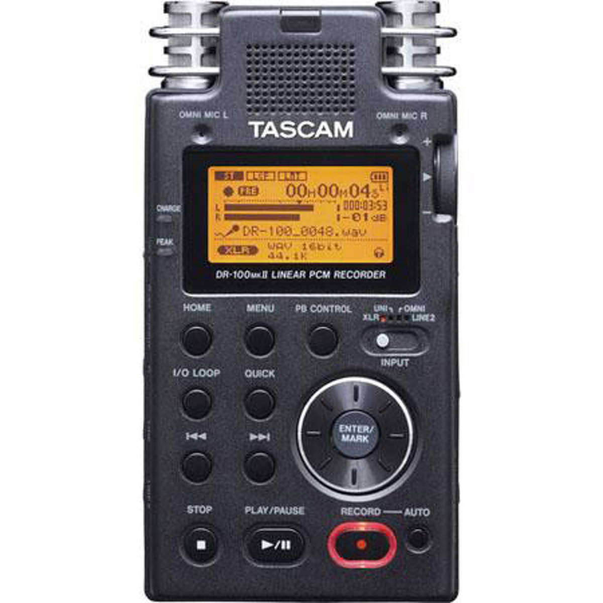 

Tascam DR-100 Mark II 2-Channel Linear PCM Recorder