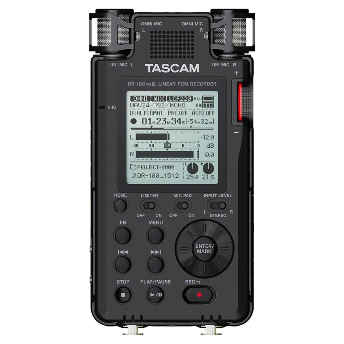 

Tascam DR-100MKIII Stereo Linear PCM Recorder