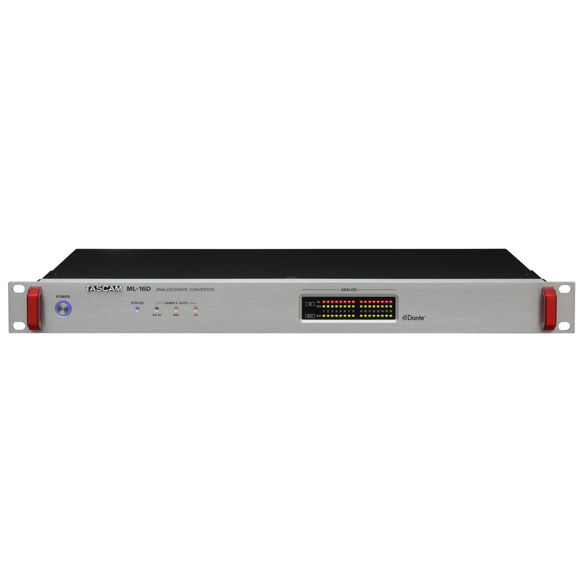 

Tascam ML-16D 16-Channel In/Out Dante/Analog Converter