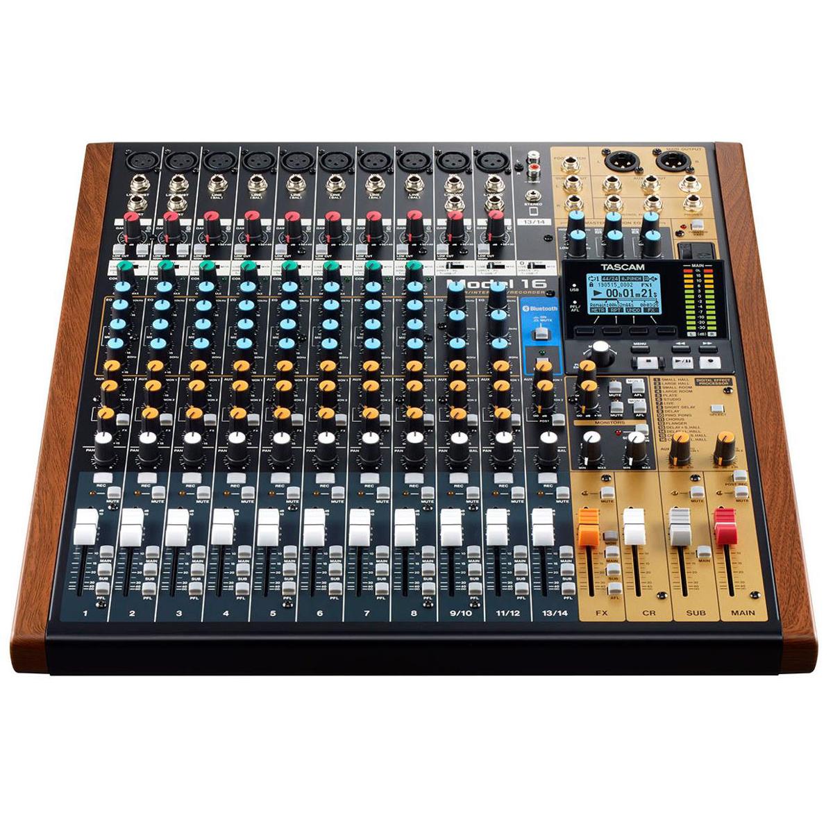 

Tascam Model 16 16-Channel Hybrid Mixer/Multitrack Recorder/Audio Interface