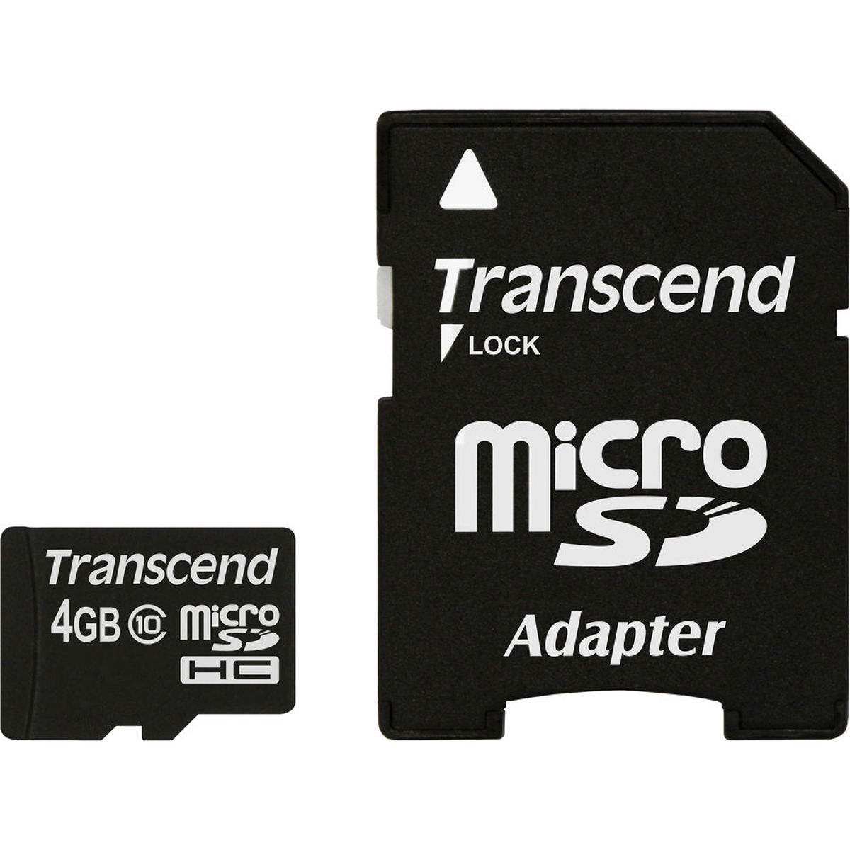 

Transcend 4GB Class 10 UHS-I U1 microSDHC Memory Card + SD Adapter