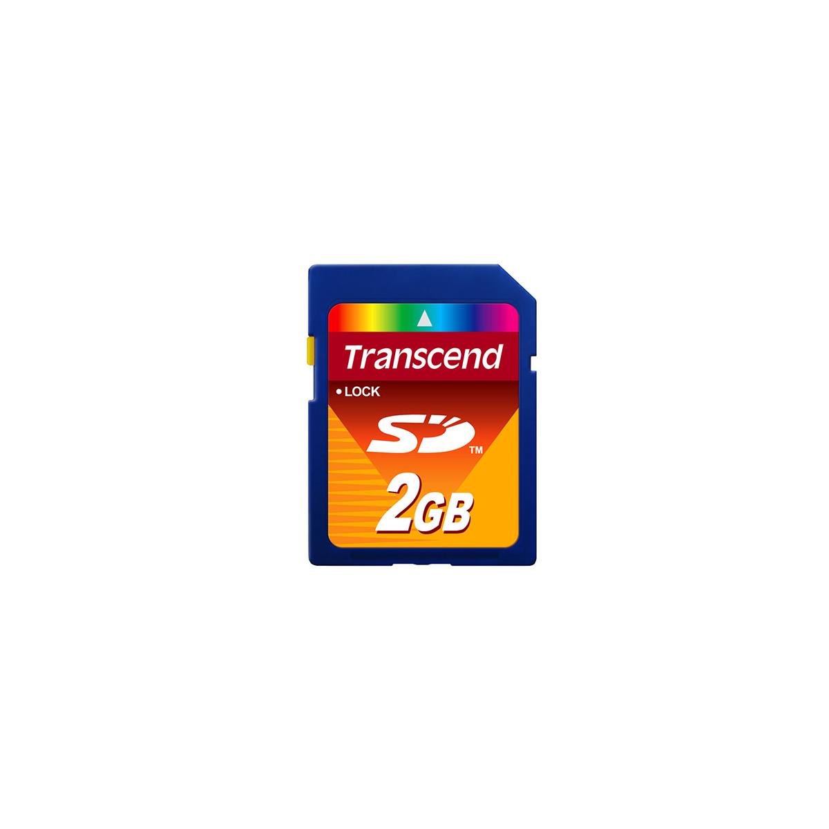 Image of Transcend 2GB SD Memory Card