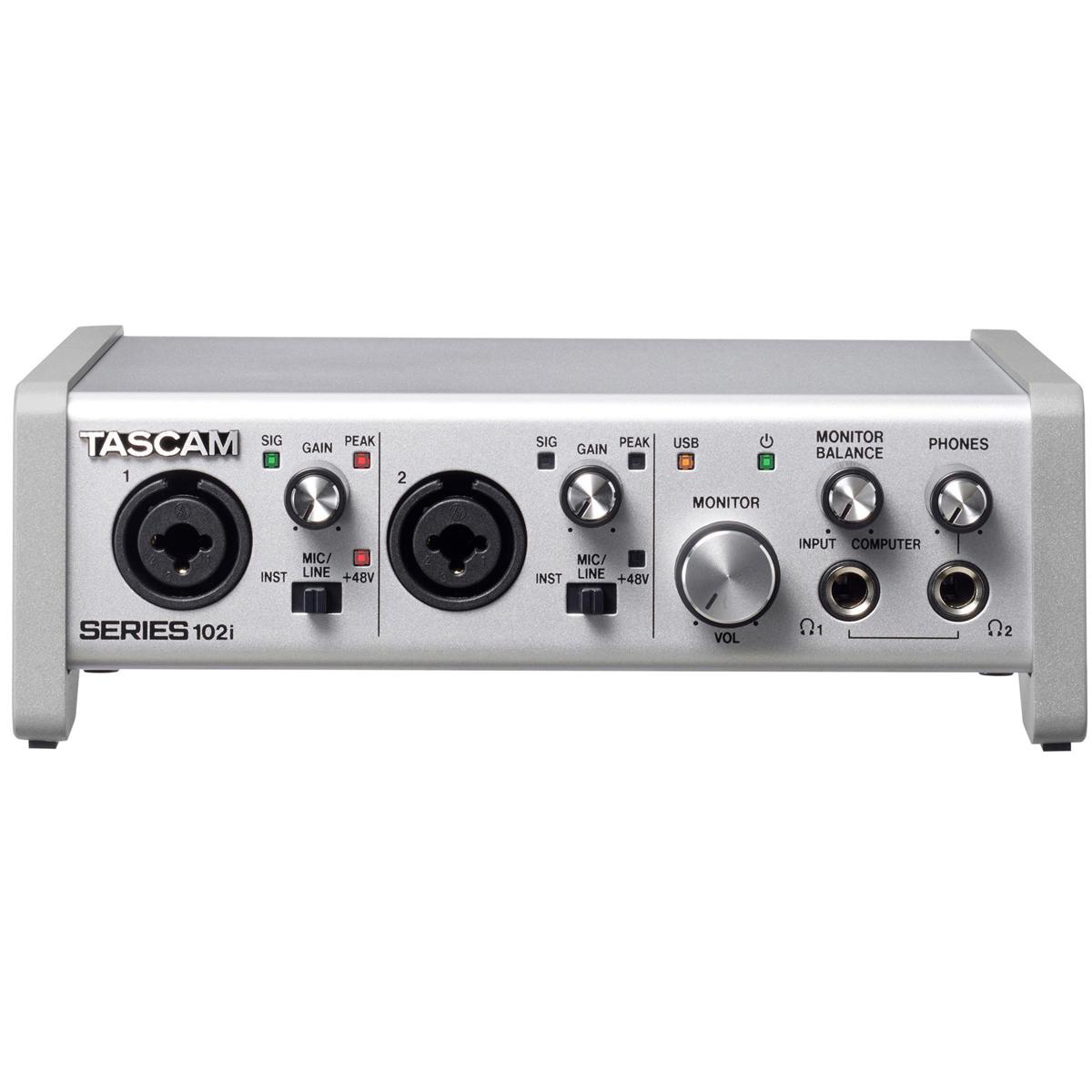 Image of Tascam SERIES 102i USB Audio/MIDI Interface