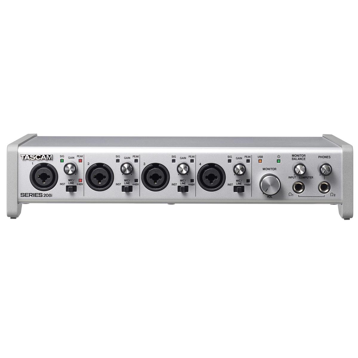 Image of Tascam SERIES 208i USB Audio/MIDI Interface