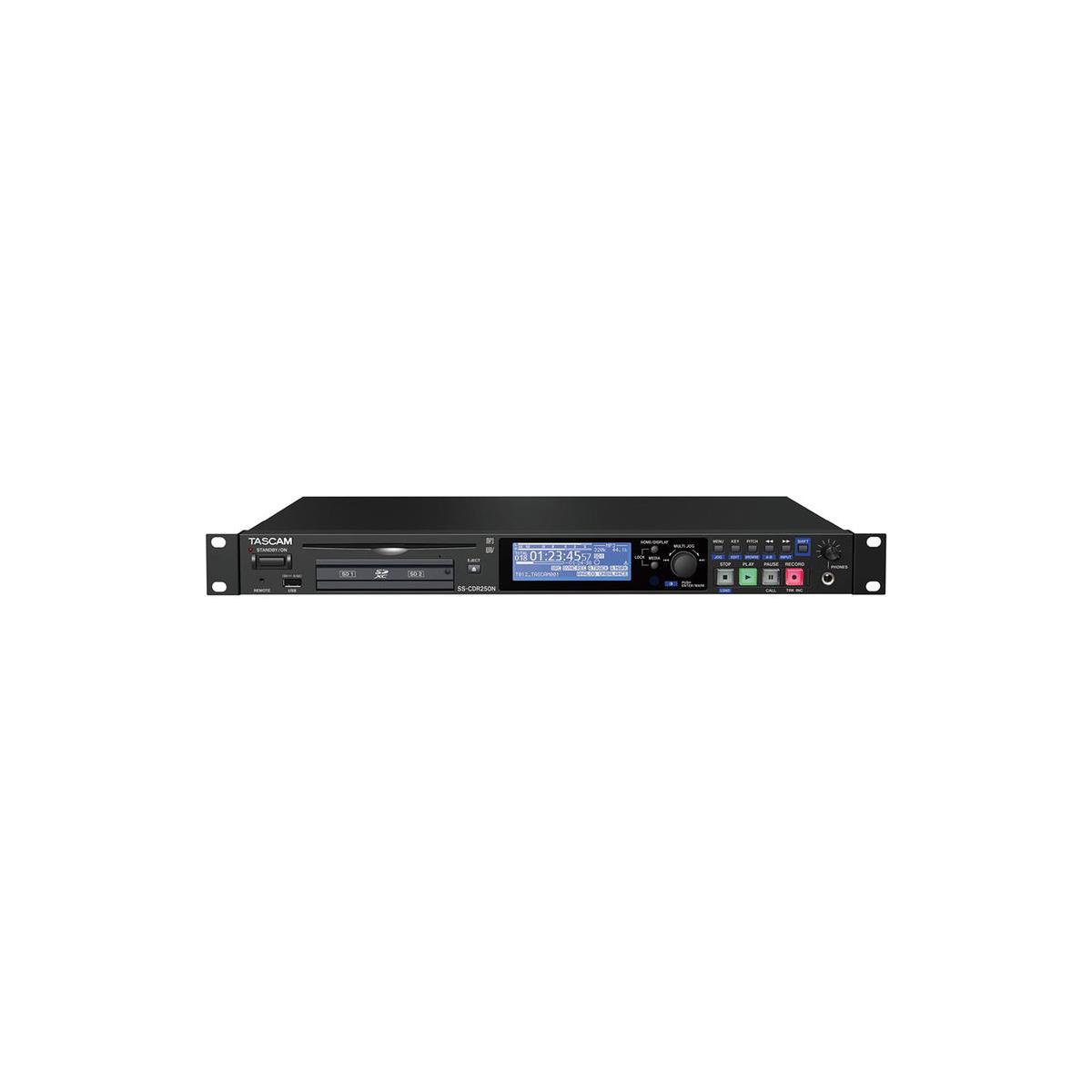 

Tascam SS-CDR250N Two-Channel Networking CD and Media Recorder