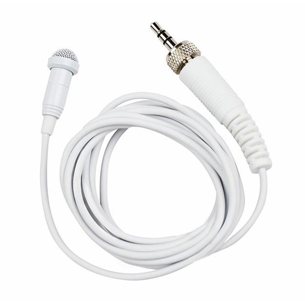 

Tascam TM-10L Omnidirectional Lavalier Microphone, Screw Lock Connector, White