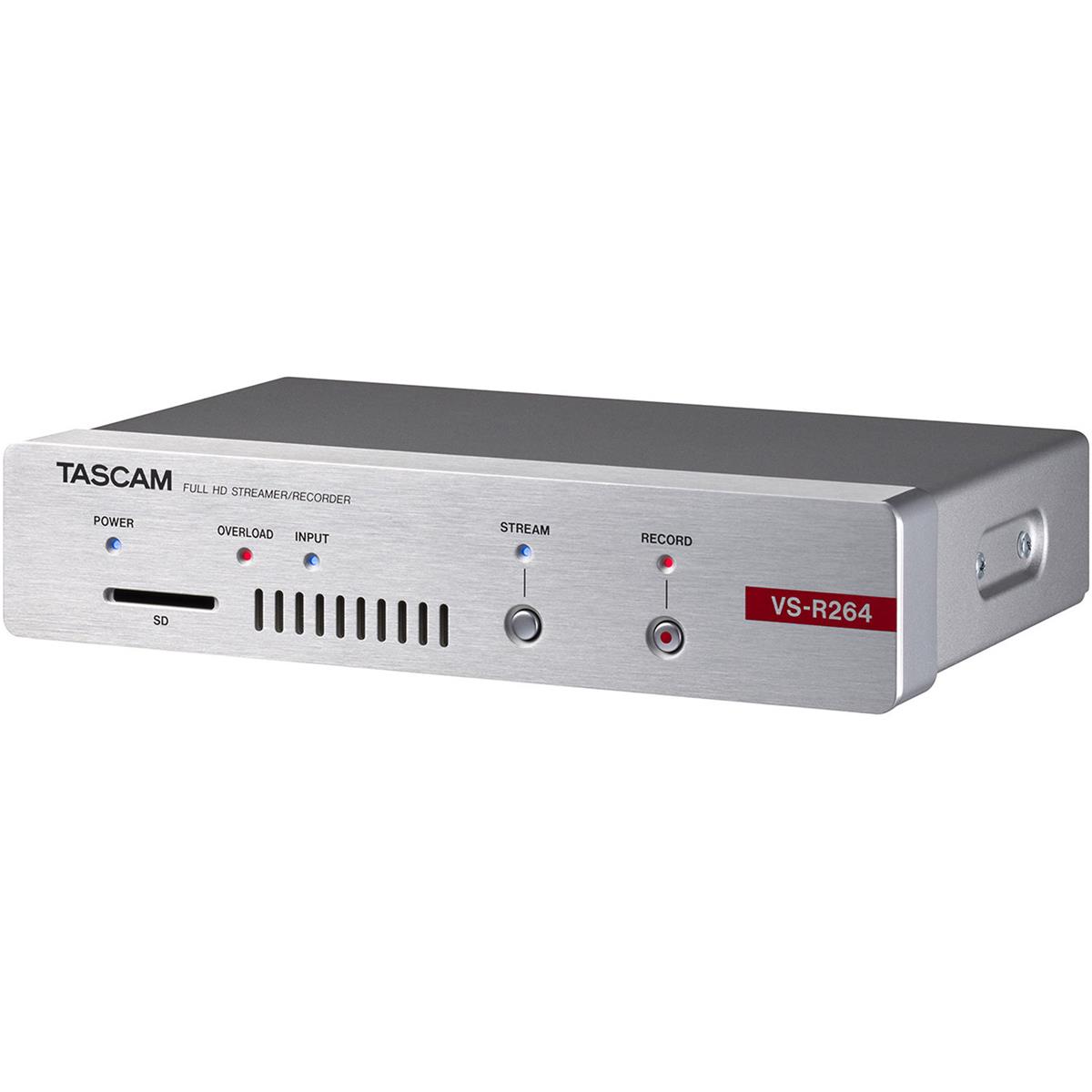 Image of Tascam VSR-264 Full HD Video Streamer/Recorder &amp; IP Live Streaming Encoder
