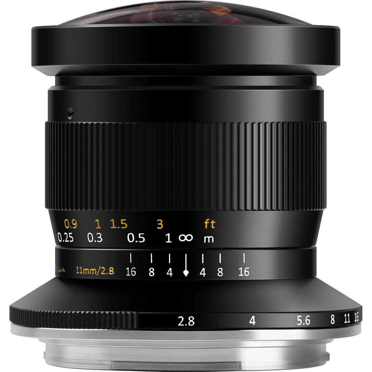 

TTArtisan 11mm f/2.8 Fisheye Lens for Fuji GFX, Black