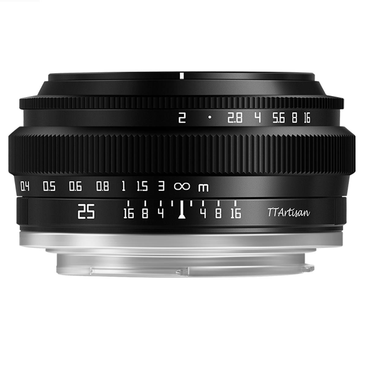 Image of TTArtisan 25mm f/2 Lens for Micro Four Thirds