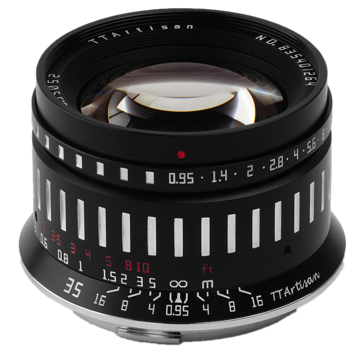 

TTArtisan 35mm f/0.95 Lens for Canon RF, Black & Silver