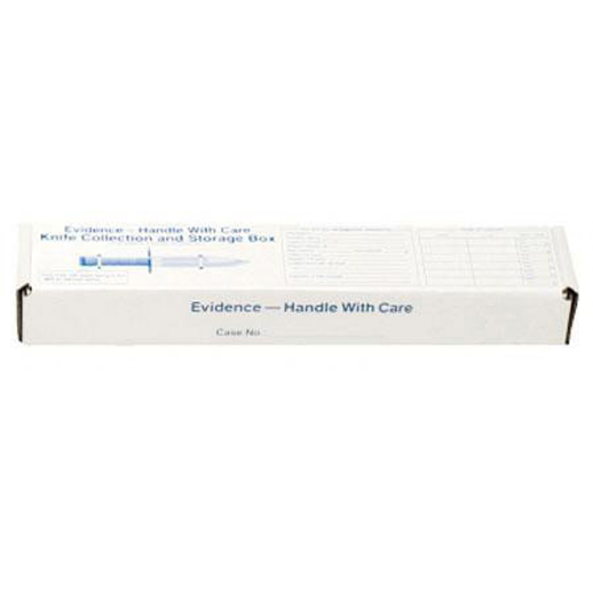 

Tri-Tech Forensics Tritech Forensics Knife Storage Box, 25 Case, 16"x 3"x 2"