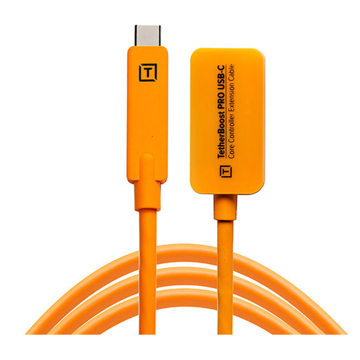 Tether Tools 16-дюймовый кабель-удлинитель TetherBoost Pro USB-C Core Controller, оранжевый