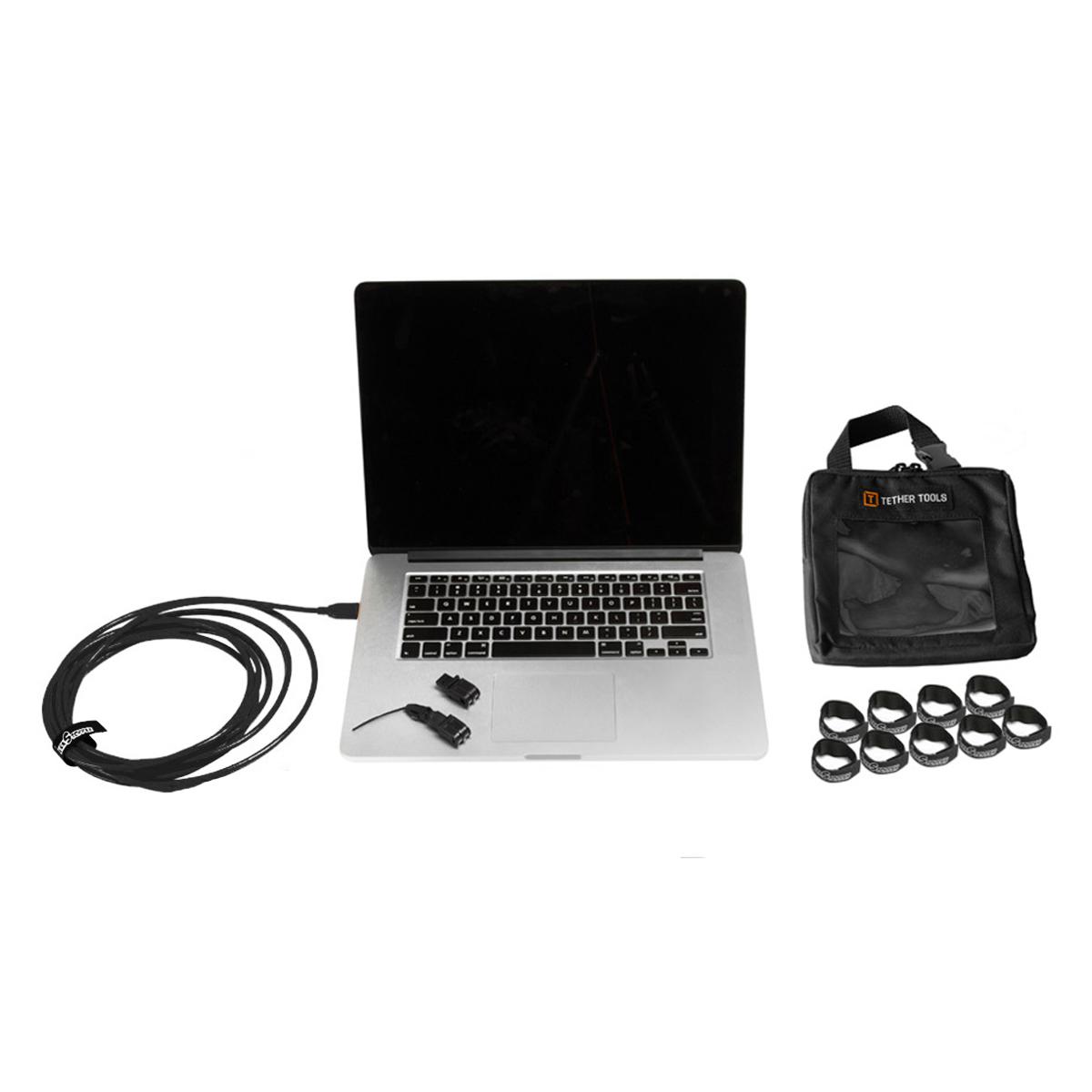 

Tether Tools Starter Tethering Kit with USB 3.0 Micro-B Cable, Black