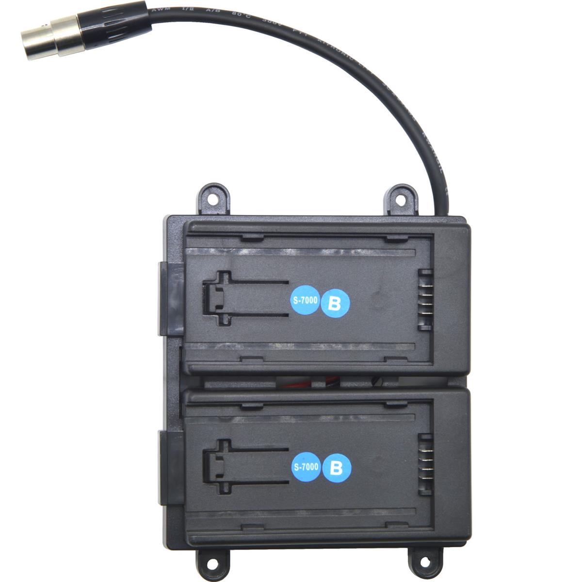 Image of TV Logic Panasonic AF-100 Battery Bracket for F-7H Monitor