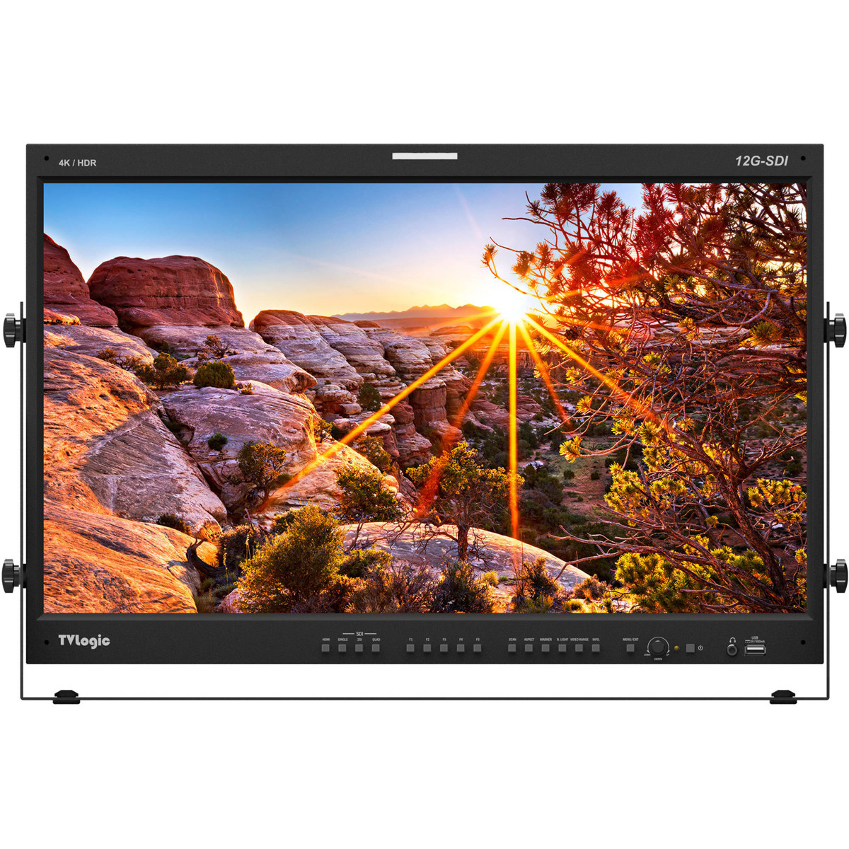 

TV Logic LUM-242H 24" 16:9 4K UHD High Brightness HDR Emulation Monitor