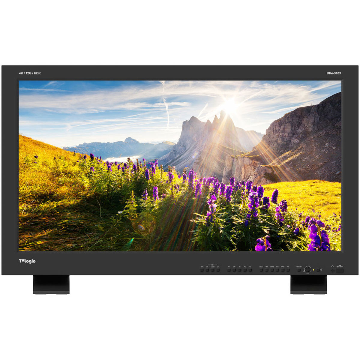 

TV Logic LUM-310X 31" 4K HDR Reference Master LCD Monitor