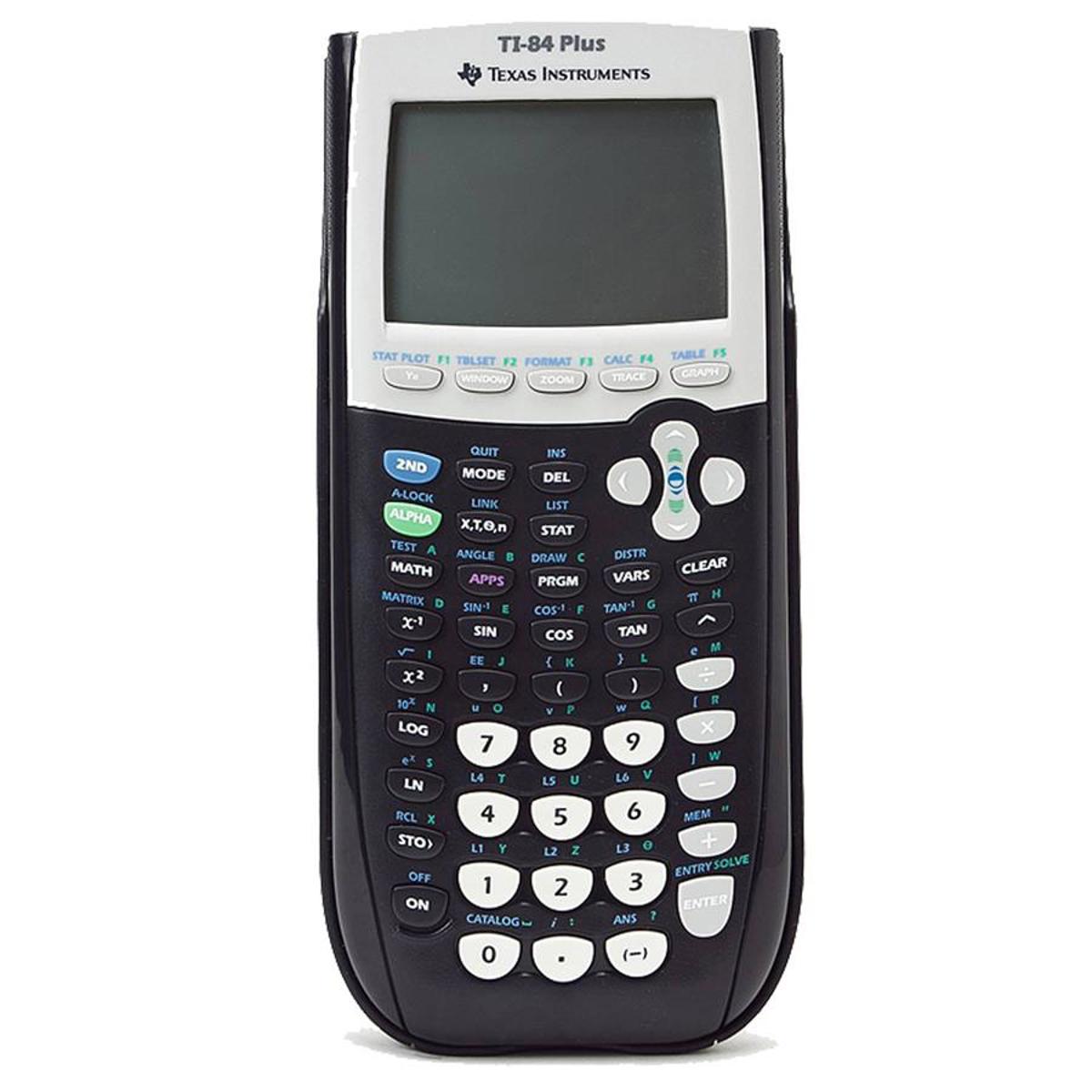 

Texas Instruments TI-84 Plus Graphing Calculator, Black