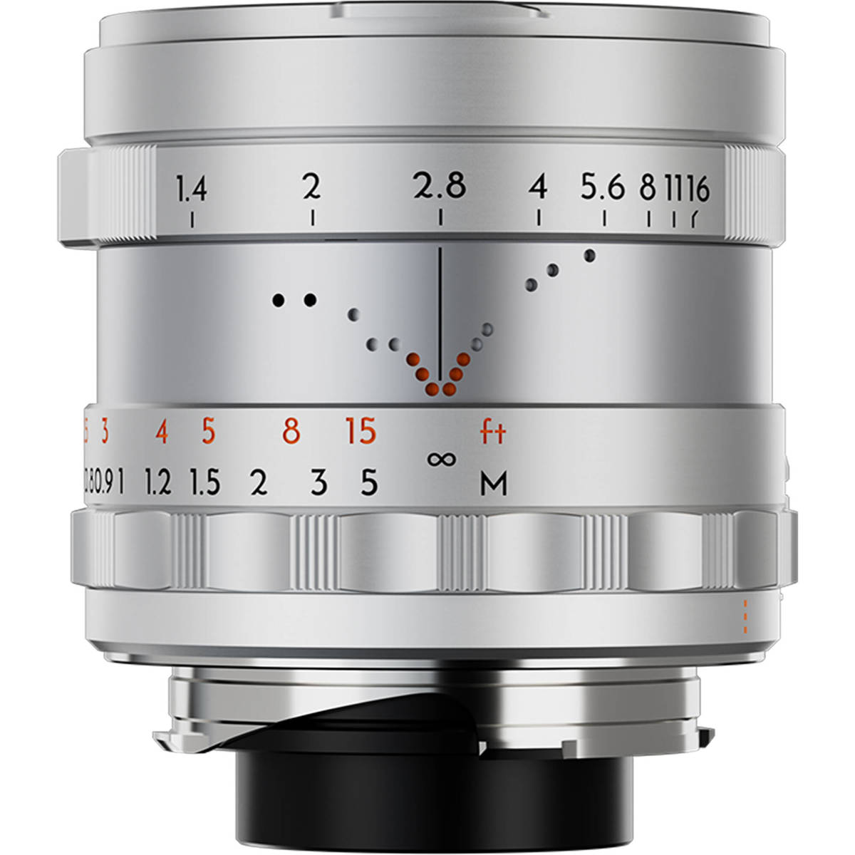 

THYPOCH Simera f/1.4 Aspherical Lens Silver 35mm Leica M