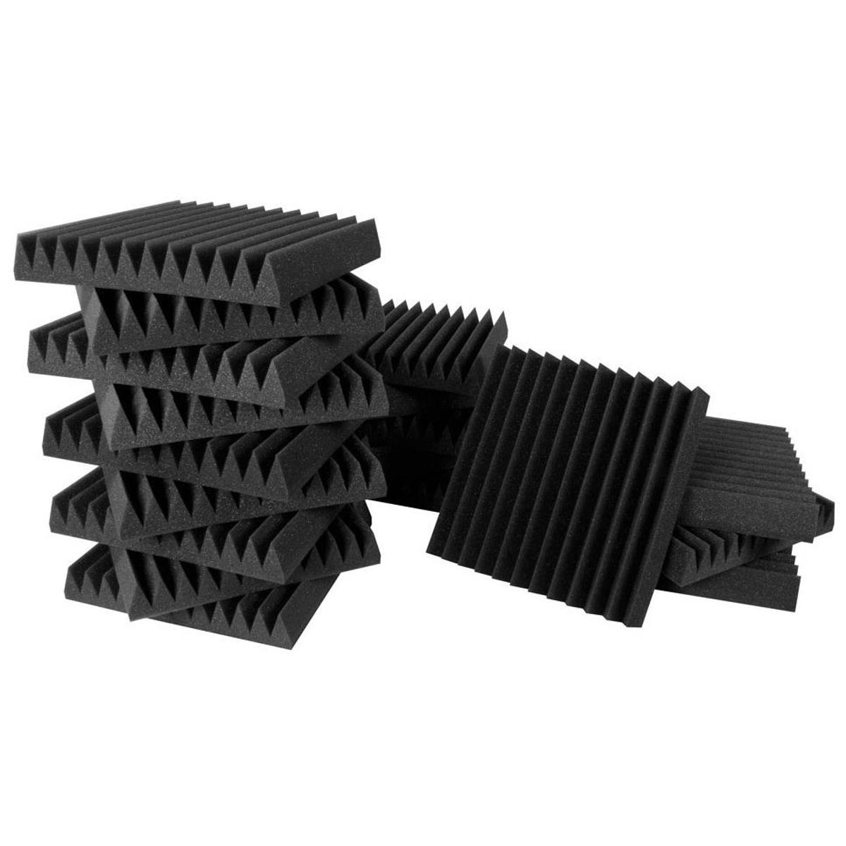 

Ultimate Acoustics UA-KIT-SBI Studio Bundle I Foam, 18 Pieces, Charcoal