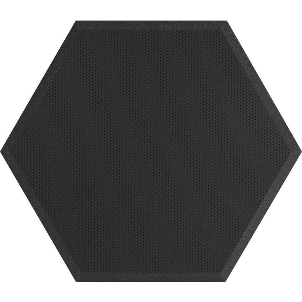 

Ultimate Acoustics HX-24BK 24" Hexagonal Wall Panel, Class B, Pair, Black Vinyl