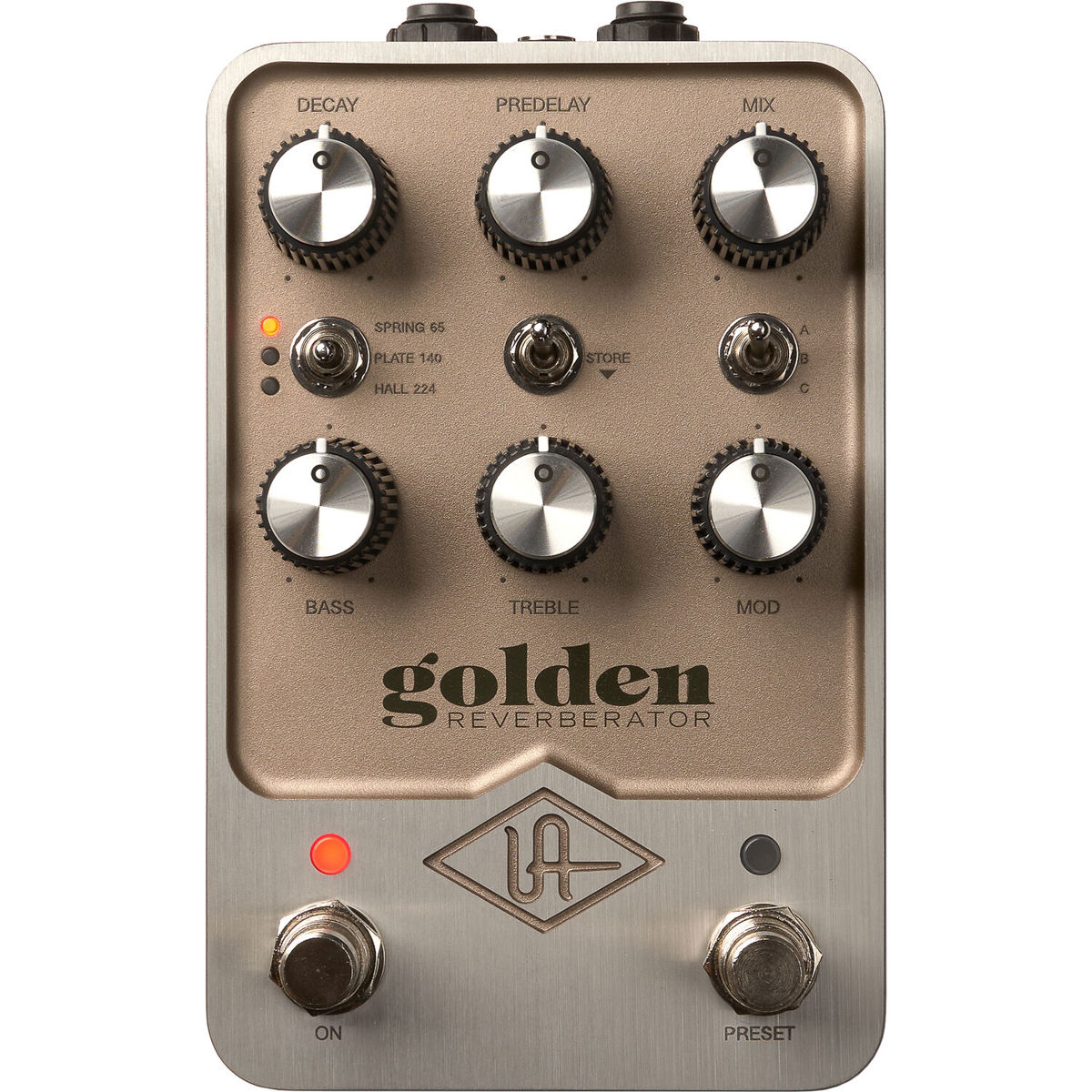 

Universal Audio UAFX Golden Reverberator Stereo Effects Pedal