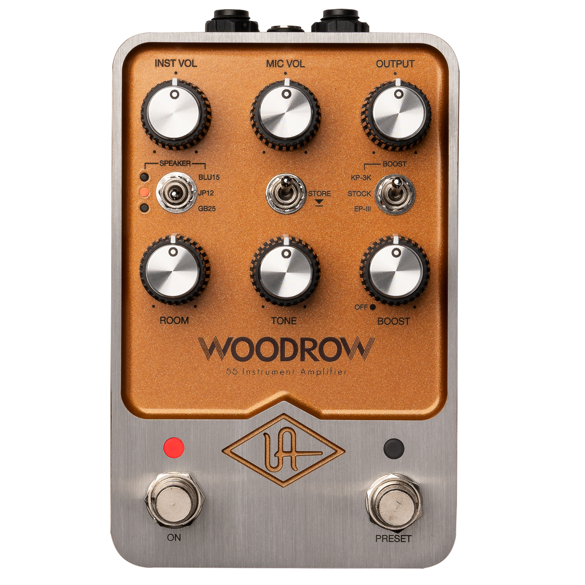 

Universal Audio UAFX Woodrow '55 Instrument Guitar Amplifier Pedal