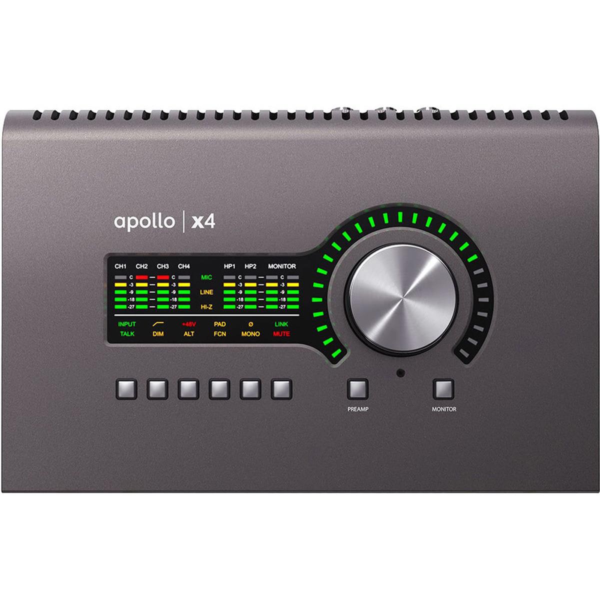 Image of Universal Audio Apollo x4 Heritage Edition 12x18 Thunderbolt 3 Audio Interface