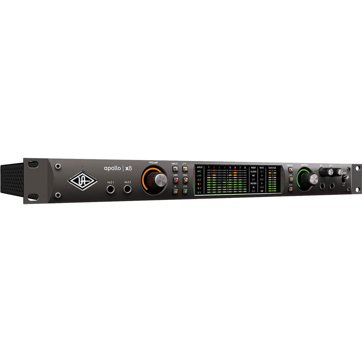 

Universal Audio Apollo x8 HE RU Thunderbolt 3 Audio Interface with UAD HEXA Core