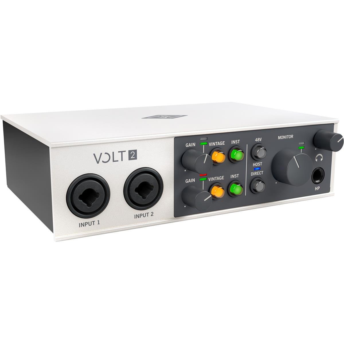 Image of Universal Audio Volt 2 Portable 2x2 USB Type-C Audio/MIDI Interface