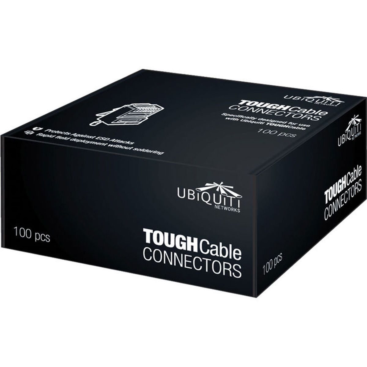 

Ubiquiti Networks TOUGHCable Outdoor Shielded Connector, 100 Pack