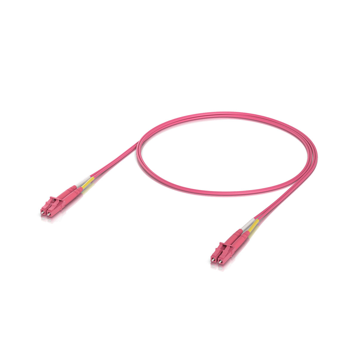 

Ubiquiti Networks 3.3' UniFi OM4 Duplex LC UPC Fiber Patch Cable, Rose, 50-Pack