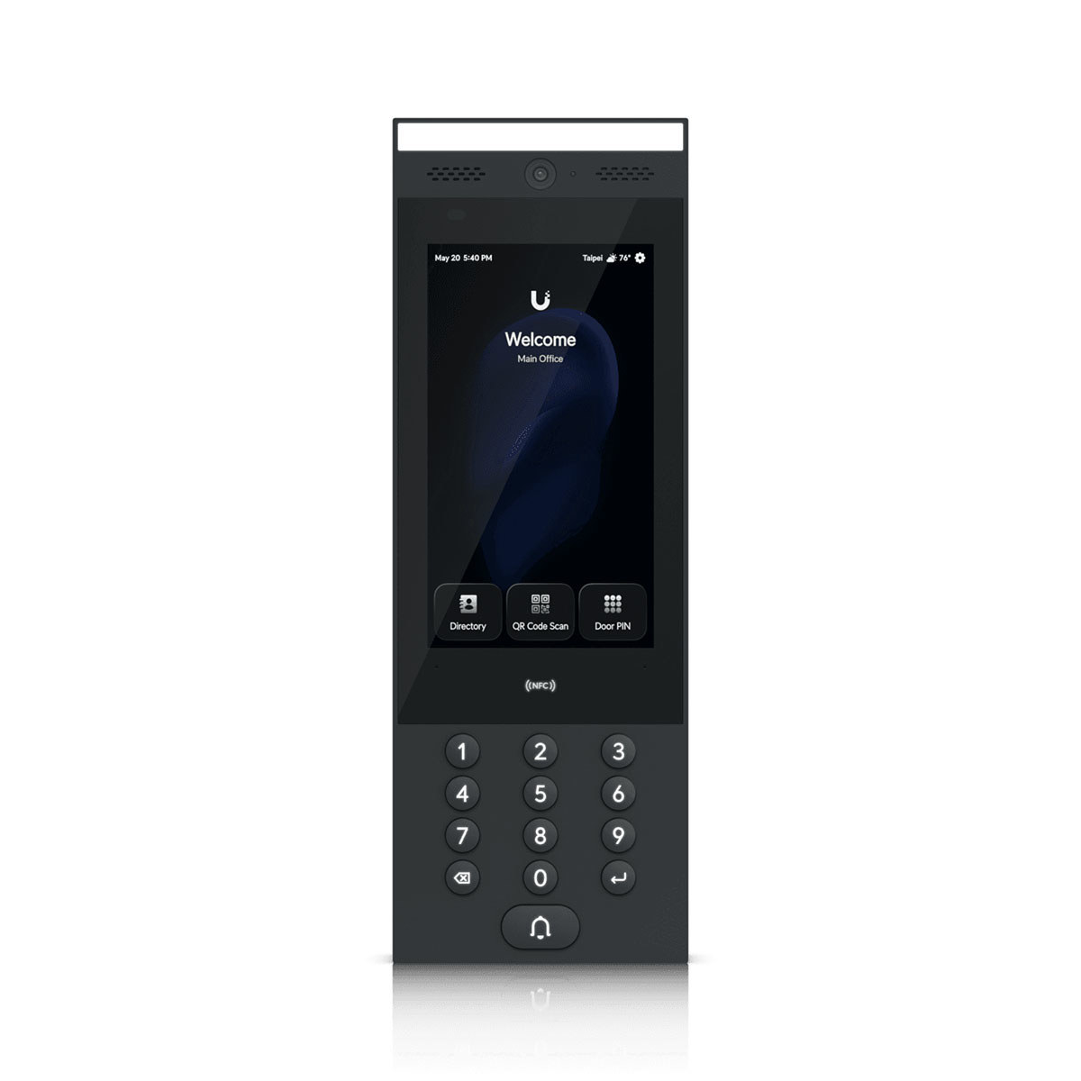 

Ubiquiti Networks G3 HD 2-Way PoE Video Intercom with Touch Pass Support, Black