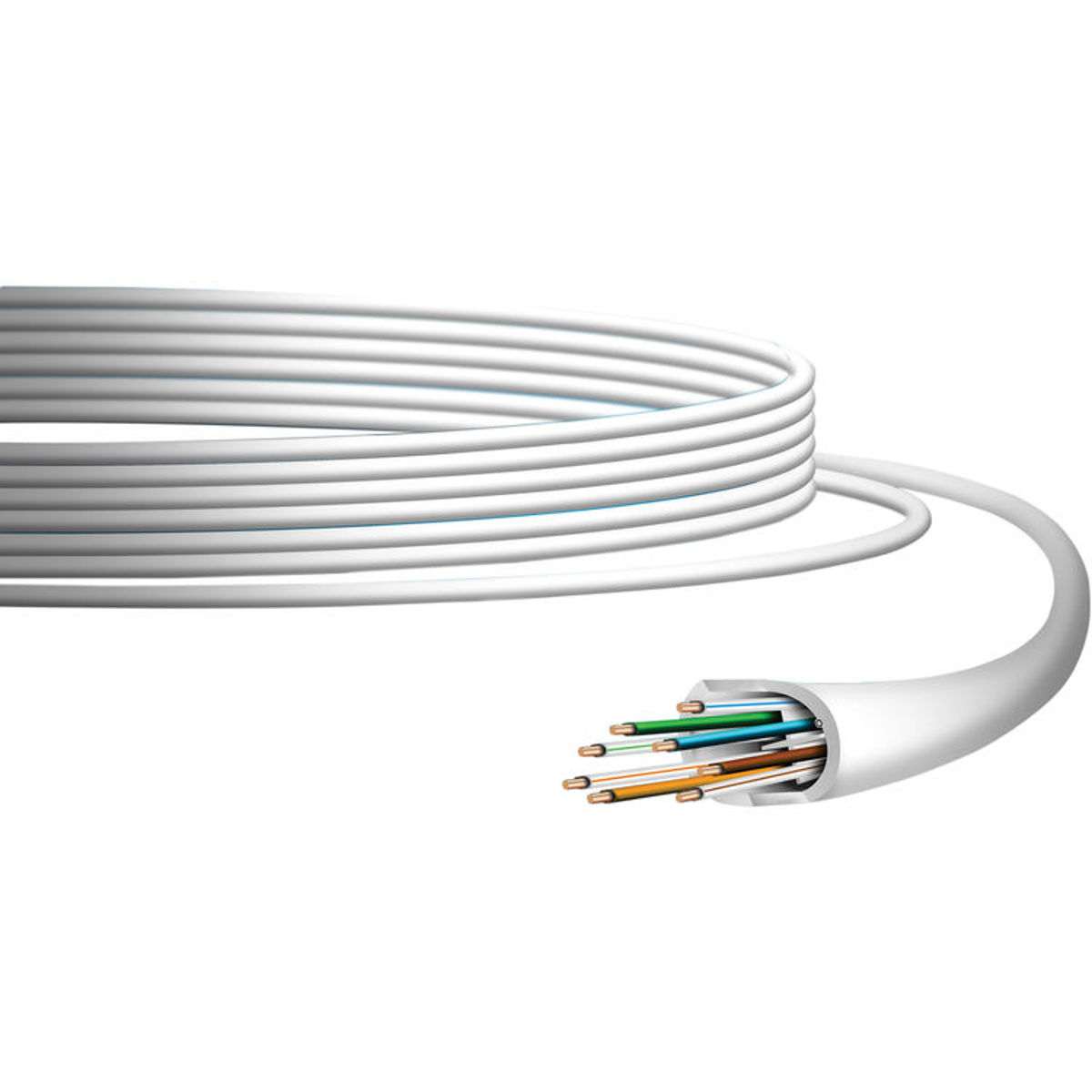 Photos - Other for Computer Ubiquiti Networks 1000' UniFi Category 6 Indoor Ethernet Cable, White UC-C 