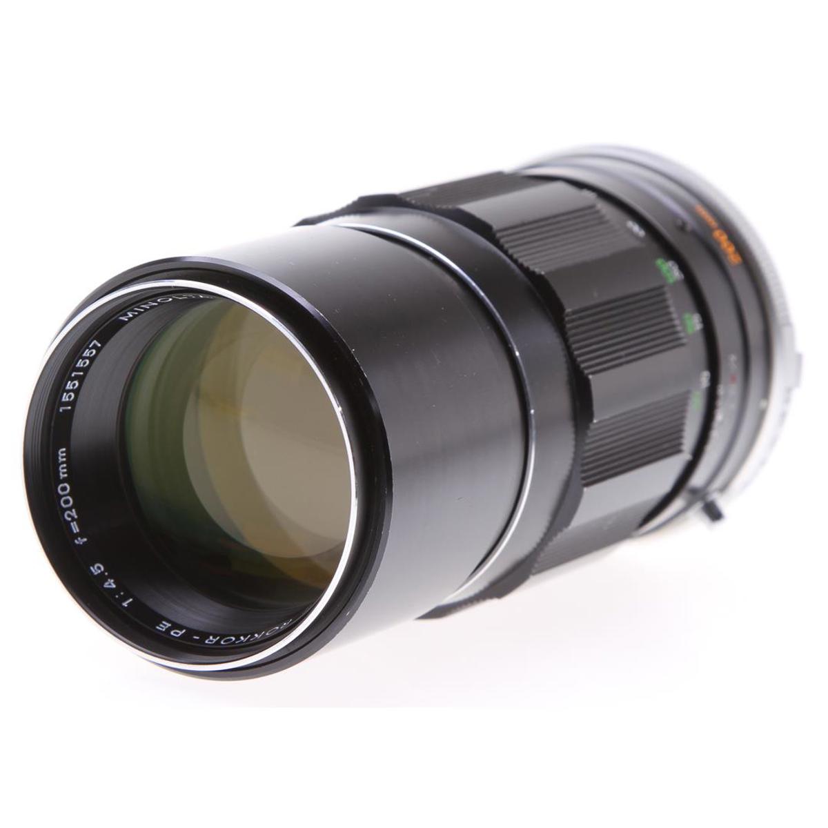 

Schneider Minolta 200mm f/4.5 MC Tele Rokkor-PE Lens