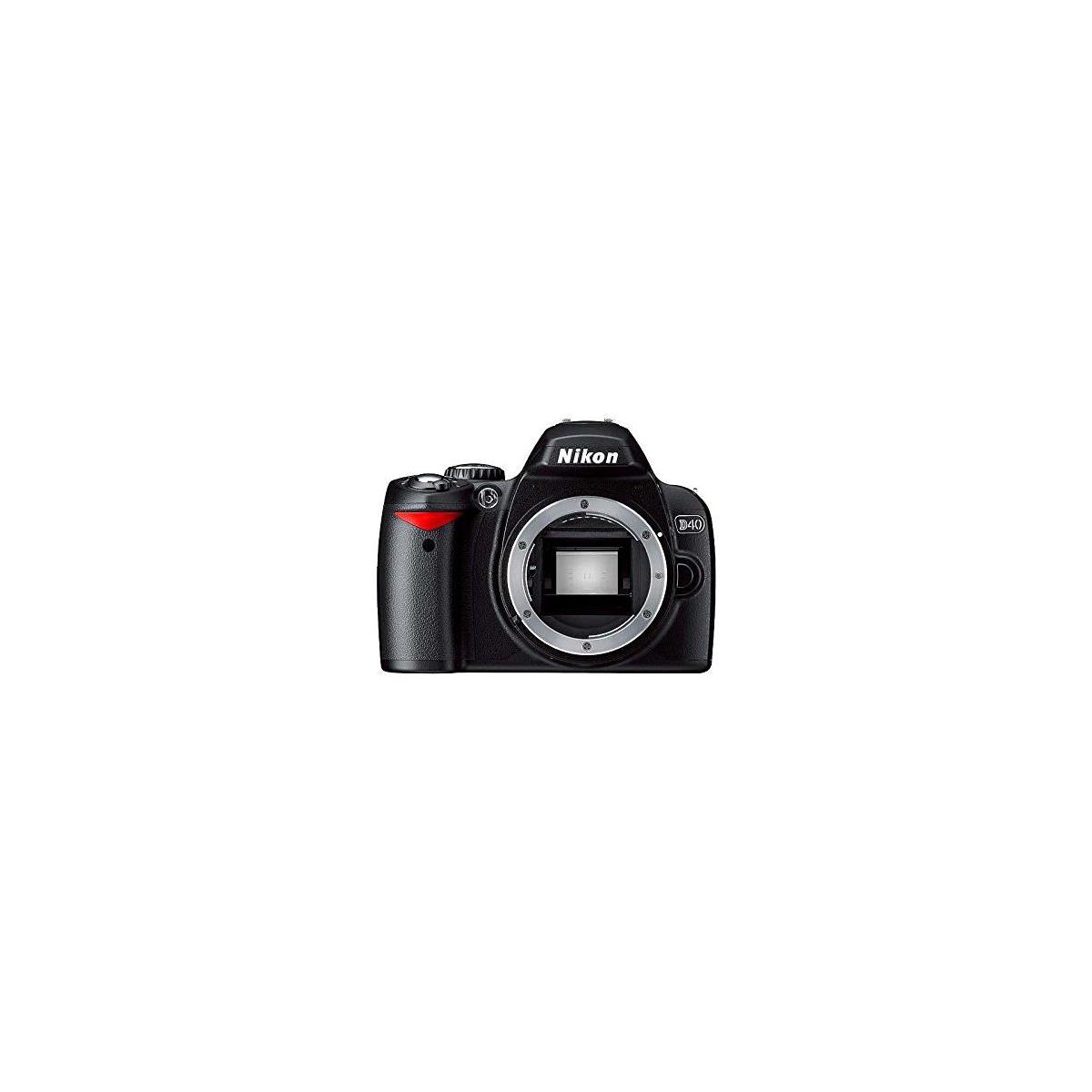 Nikon Nikon D40 6.1 MP Digital SLR Camera - Black