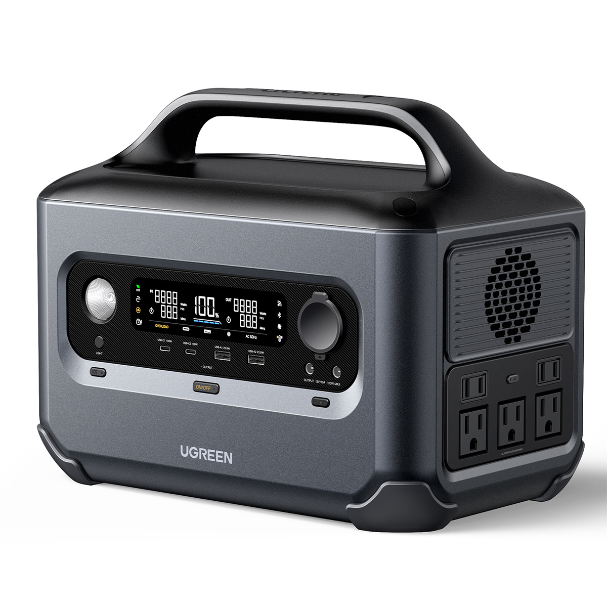

UGREEN PowerRoam 600W 680Wh Portable Power Station