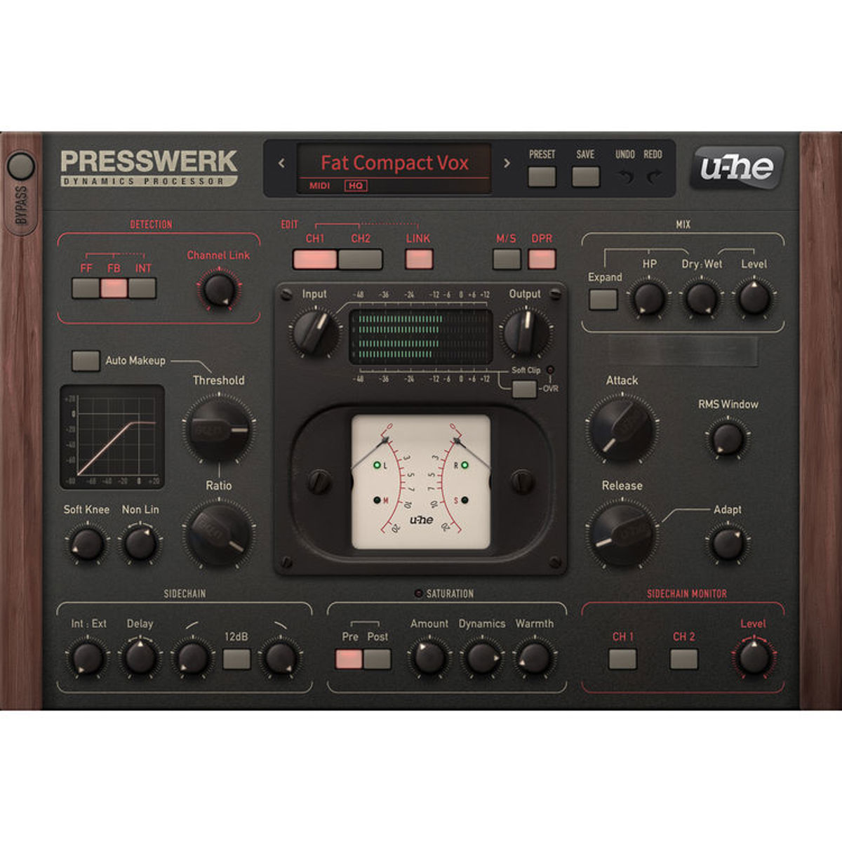 

u-He Software Presswerk Dynamics Processor Software, Electronic Download