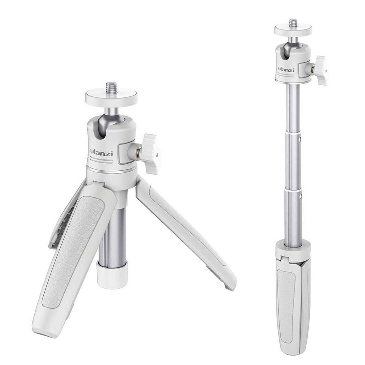 

Ulanzi MT-08 2-in-1 Extensible Desktop Tripod & Handle, White